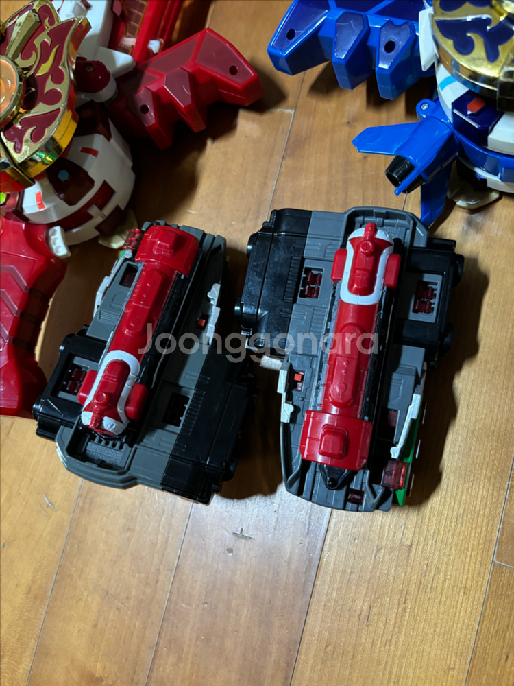 일괄) 미니특공대 트랜스웨폰 파워레인저 트레인포스 트레인체인저 장난감 인테리어 소품--1