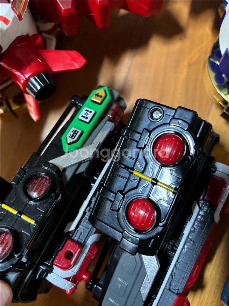 일괄) 미니특공대 트랜스웨폰 파워레인저 트레인포스 트레인체인저 장난감 인테리어 소품--8