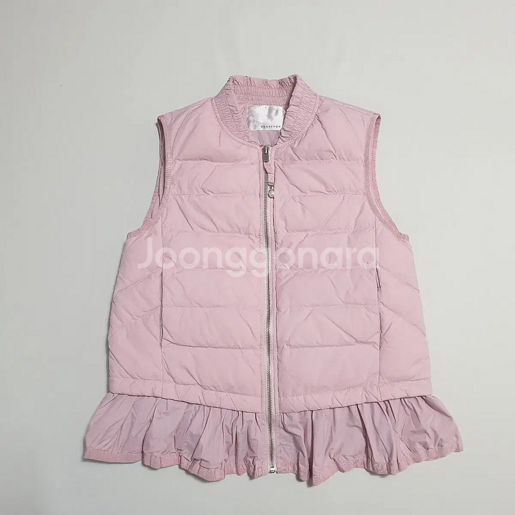 레니본 프릴 구스다운 베스트--2