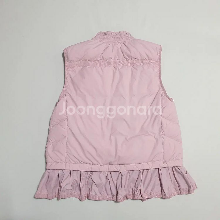 레니본 프릴 구스다운 베스트--4