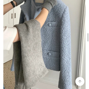 소녀레시피 양털 뽀글이 퍼자켓