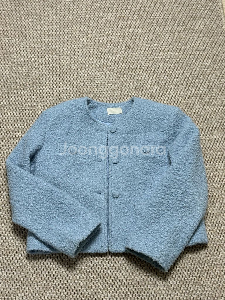 소녀레시피 양털 뽀글이 퍼자켓--4