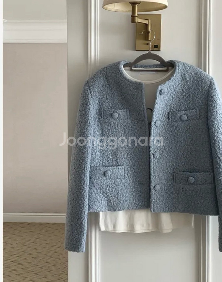 소녀레시피 양털 뽀글이 퍼자켓--3