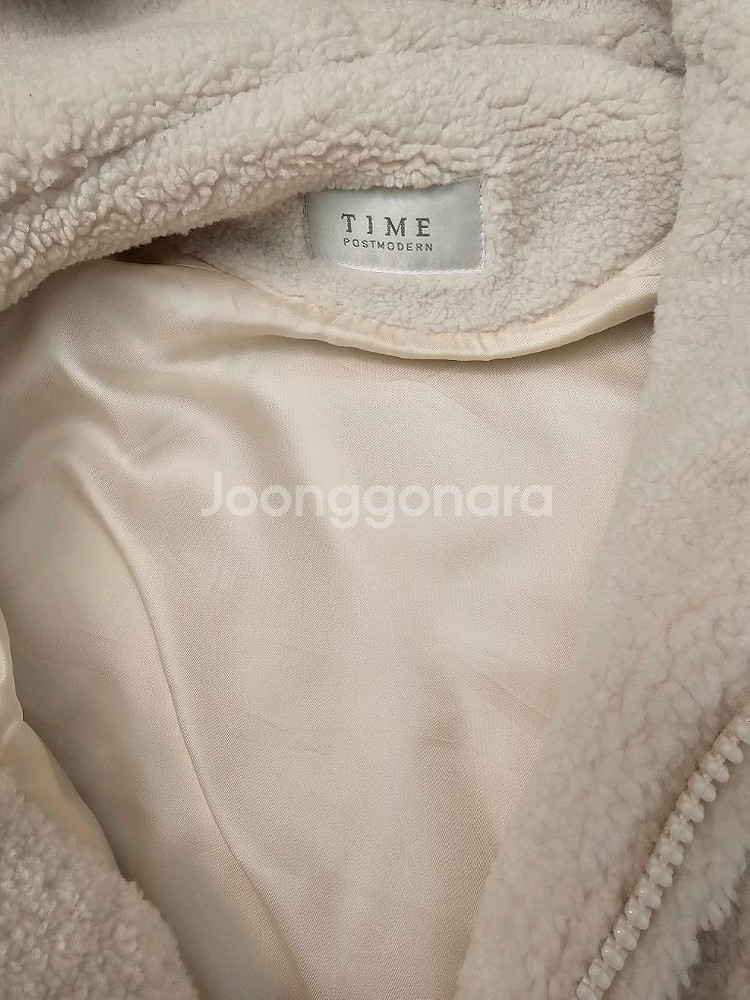 정품) TIME 타임 한섬 뽀글이 후리스--2