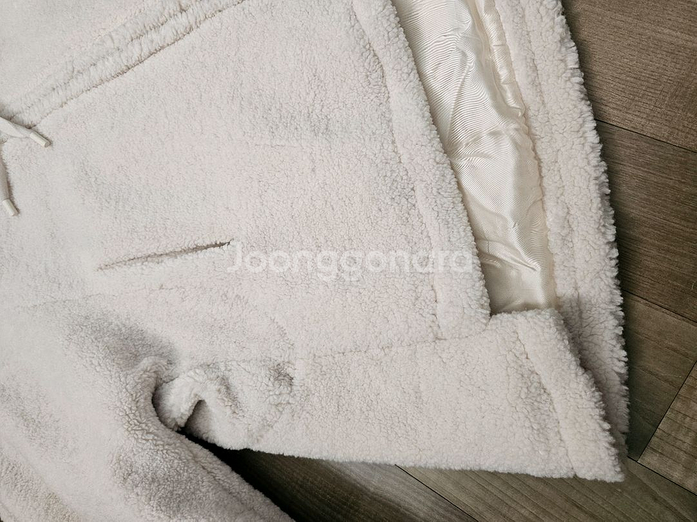 정품) TIME 타임 한섬 뽀글이 후리스--5