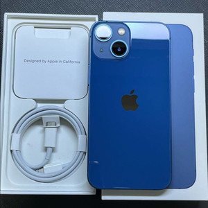 (애플공식리퍼)아이폰 13미니 128G 블루 배터리100%