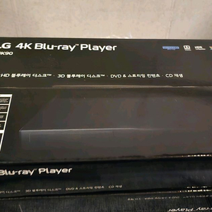 미개봉 LG 4K UBK90 블루레이 플레이어