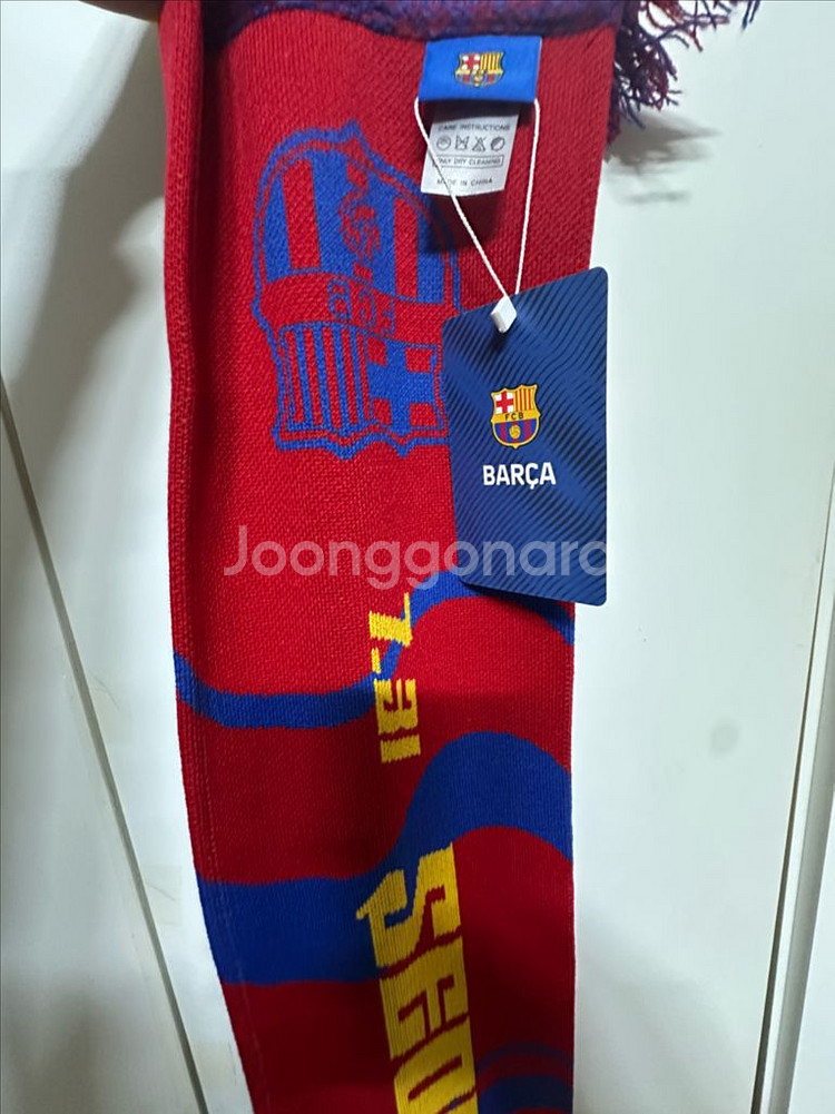 새제품)바르셀로나 2025 아시아투어 머플러 대구fc fc서울--3