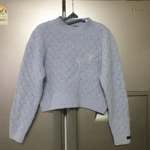 잇미샤 알파카 블렌드 심볼 니트자수 탑