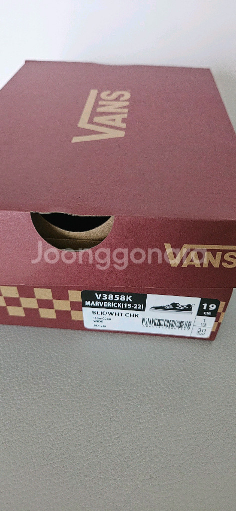 키즈반스 190운동화--2