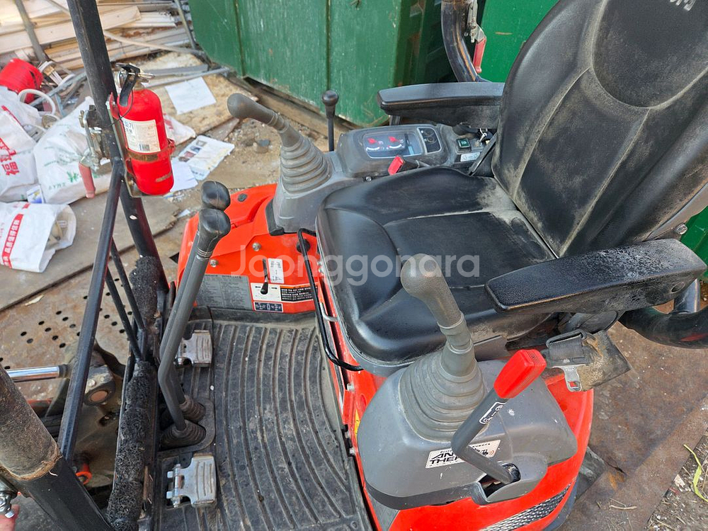 구보다 017 미니포크레인 미니굴삭기 u17--5