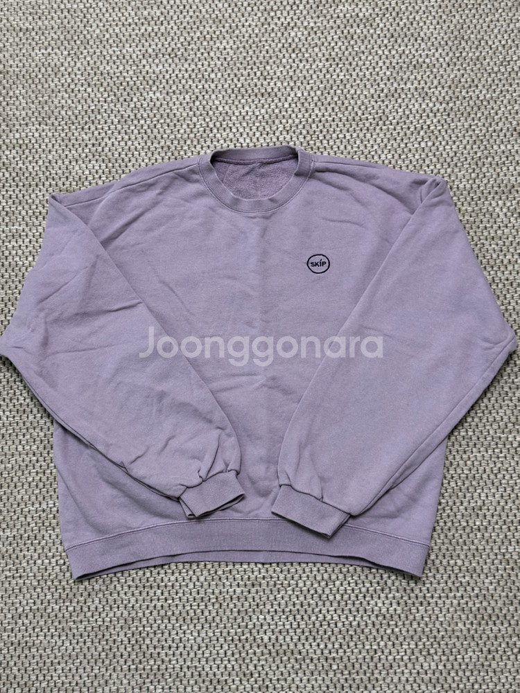 보라색 맨투맨--0