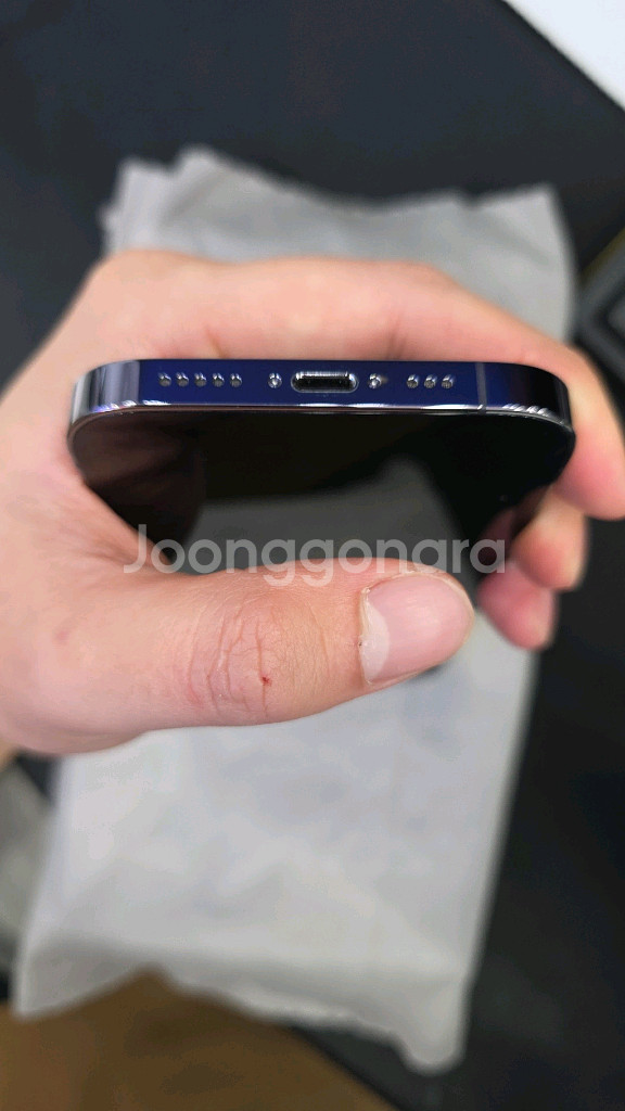 아이폰14프로 256GB 자급제 딥 퍼플--7