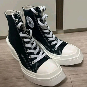 컨버스 디럭스 웨지 블랙 (235)