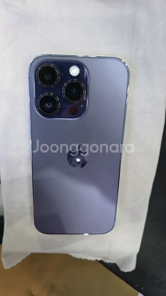 아이폰14프로 256GB 자급제 딥 퍼플--8