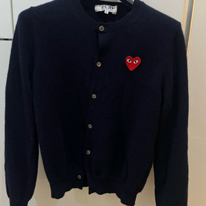 24fw 꼼데가르송 여성 네이비가디건 M