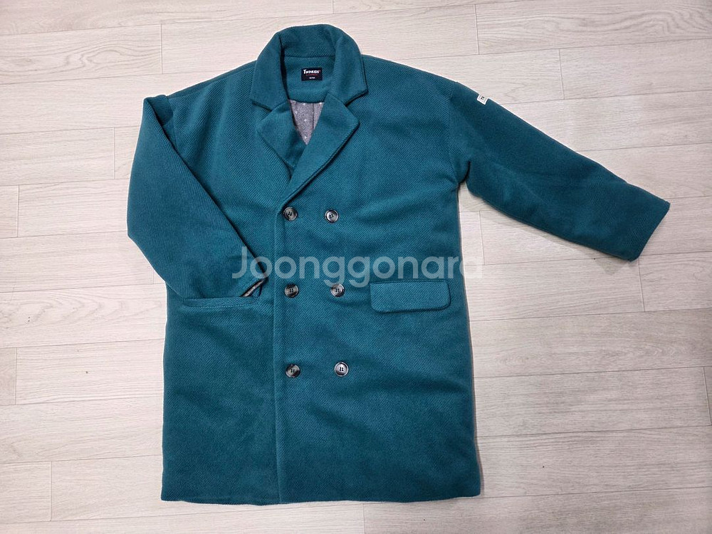 망아여아130 겨울 더블 롱코트-Twinkids--0