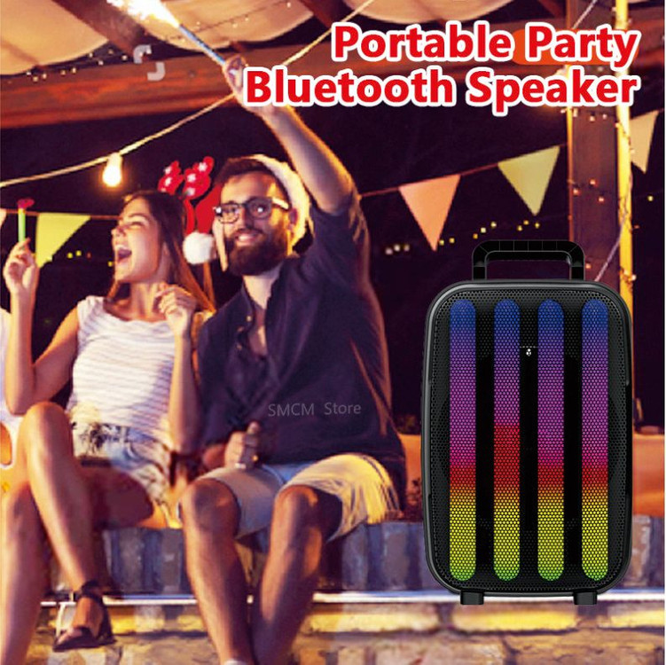 리드미컬 조명 블루투스 스피커 Zqs8155--7