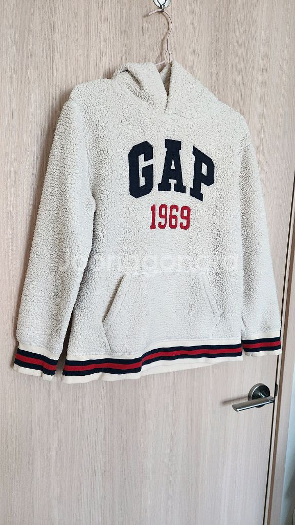 갭키즈 뽀글이티셔츠 긴팔티 S--2