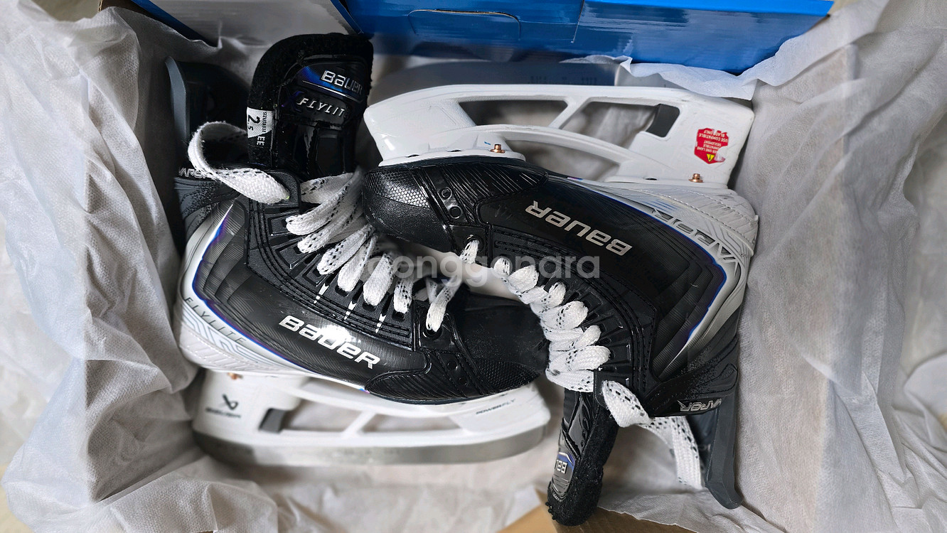 아이스하키 스케이트 Baure vapor Flylite Skate Junior 2.5--6