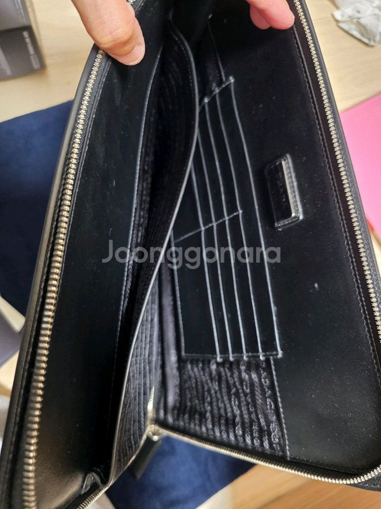 프라다 남성 클러치백--1