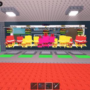 브레인롯즈 훔치기 로스 럭키블럭 10개