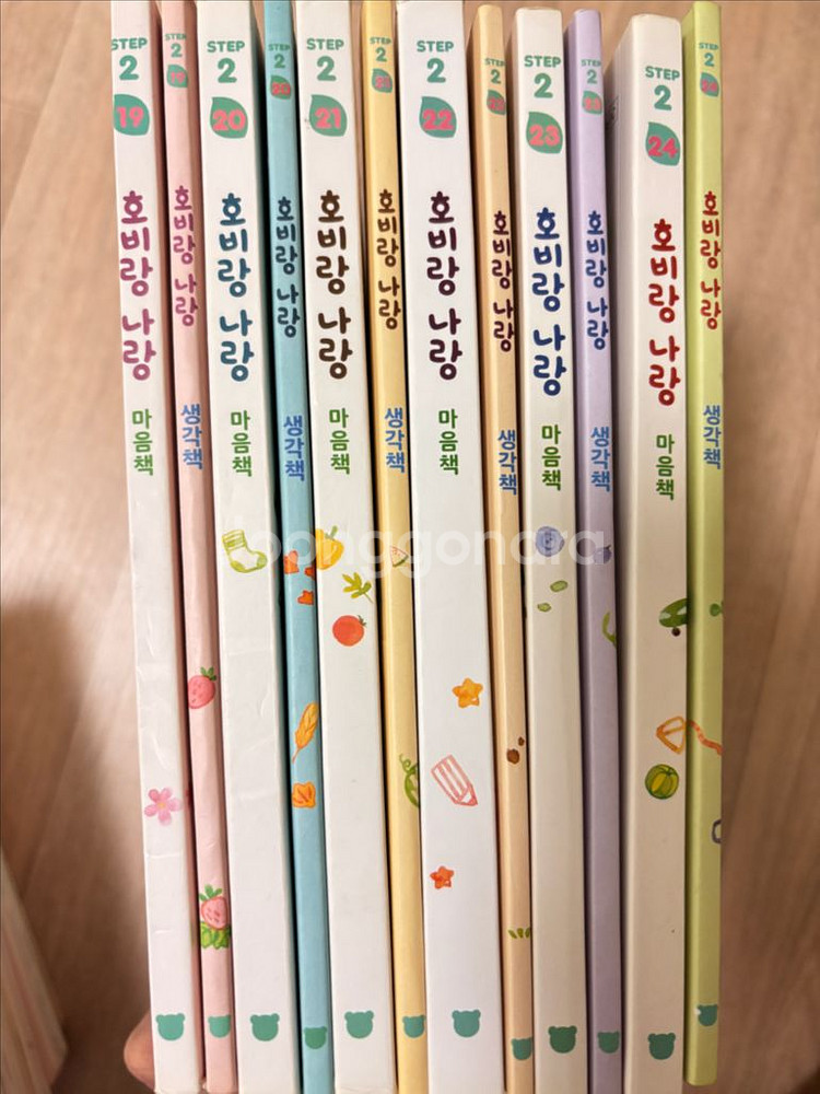 호비 스텝1,2,3,4 풀구성, 스텝5CD+책, 사은품4종--4