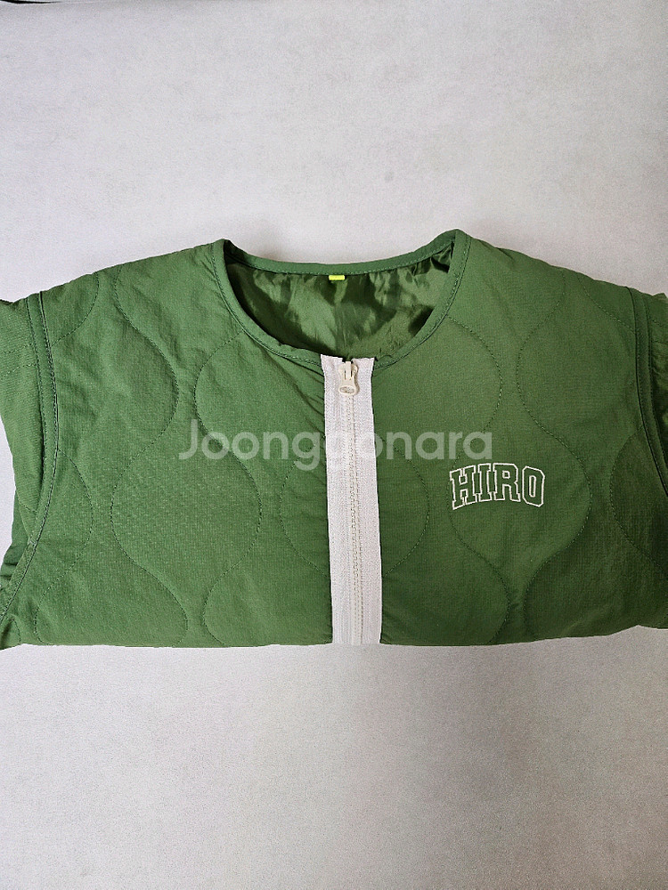 히로 블랭크 퀼팅자켓 겨깔 120사이즈--0