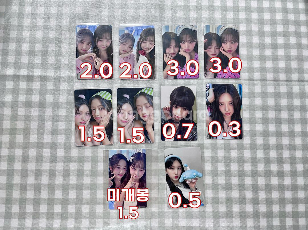 아이브 러브드 미개봉 앨범 시크릿 엠파시 포카 럭드--6