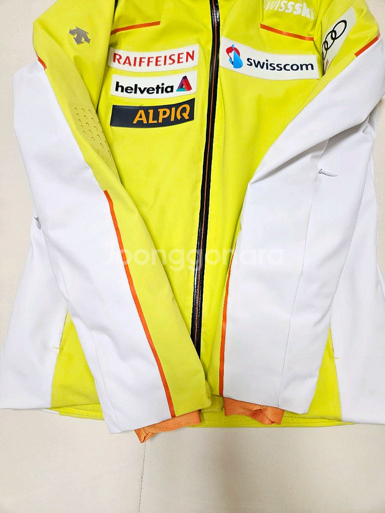 데상트 여성 스키복 자켓 90(55추천)스위스 팀복--4