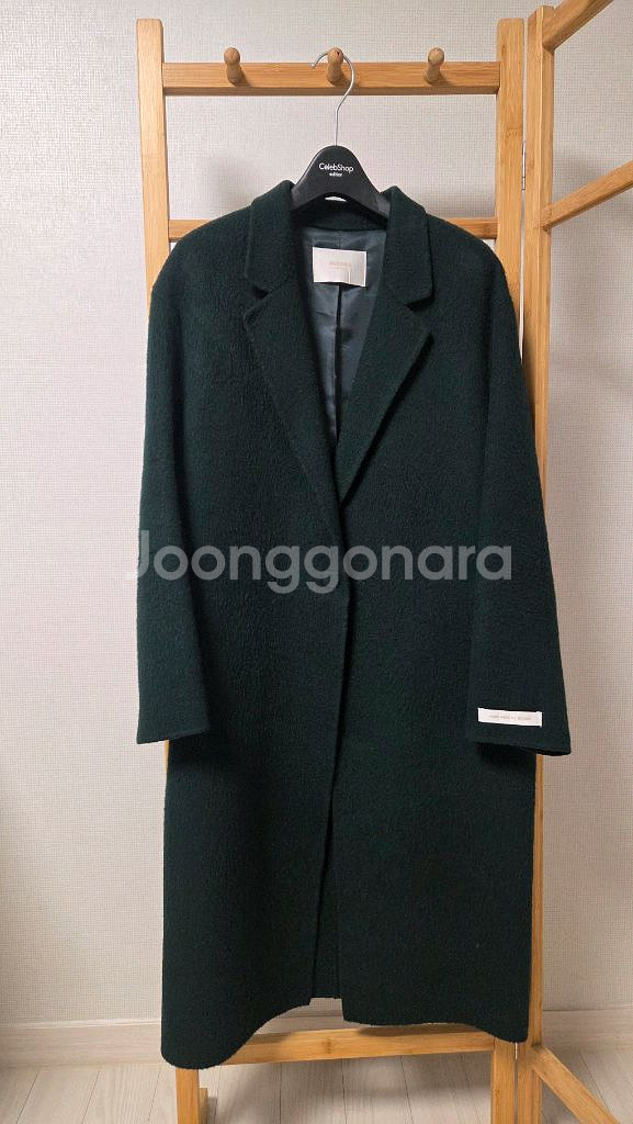 3ROOMS 알파카 모직 코트--5