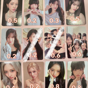 아이브 콘서트 시크릿 포카 미개봉 원영 유진 미니브