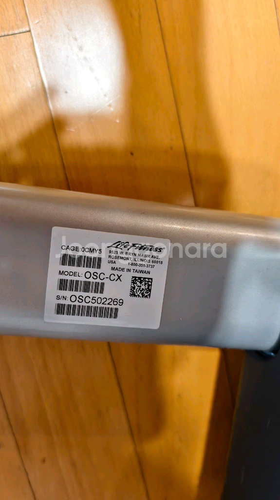 라이프 피트니스 입식 사이클 (실내자전거)--2