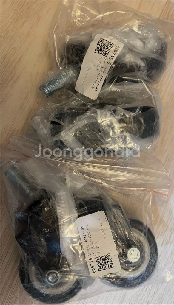 새제품 4pcs/kit 가구 캐스터 2Inch M10 스레드 바퀴 세트 스템 회전 바퀴 브레이크 없음/브레이크 포함--2