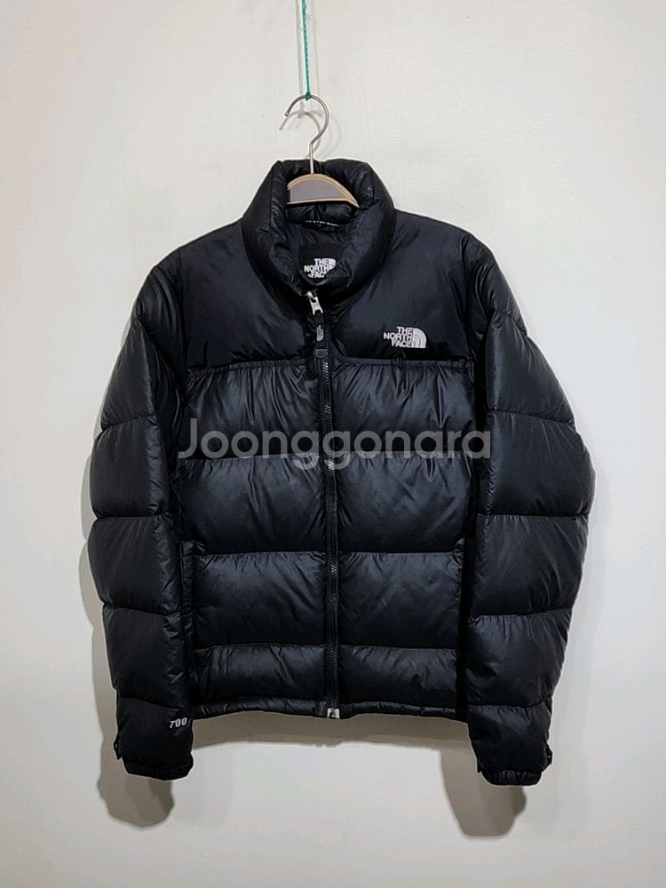 (M) 노스페이스 눕시패딩 점퍼 블랙 700 거위털 구스다운 자켓--0