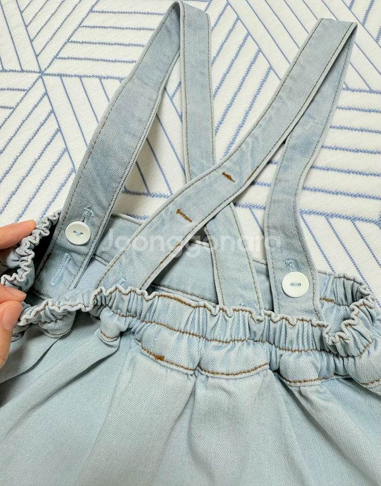 로아앤제인 여아 데님 3종 일괄--3