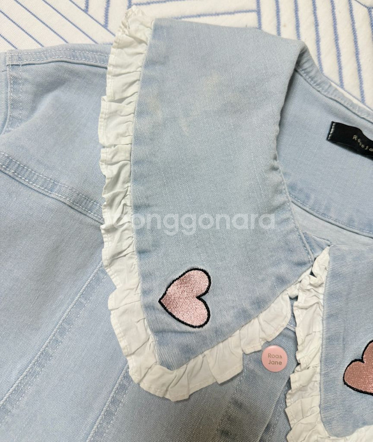 로아앤제인 여아 데님 3종 일괄--7