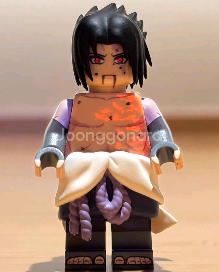 레고 나루토 커스텀 피규어 판매합니다 솔드 사스케--5