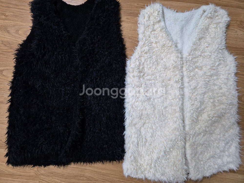 뽀글이 조끼 2벌 세트--0