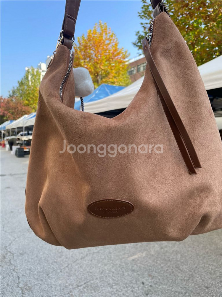 스웨이드 숄더백 (새상품)--6