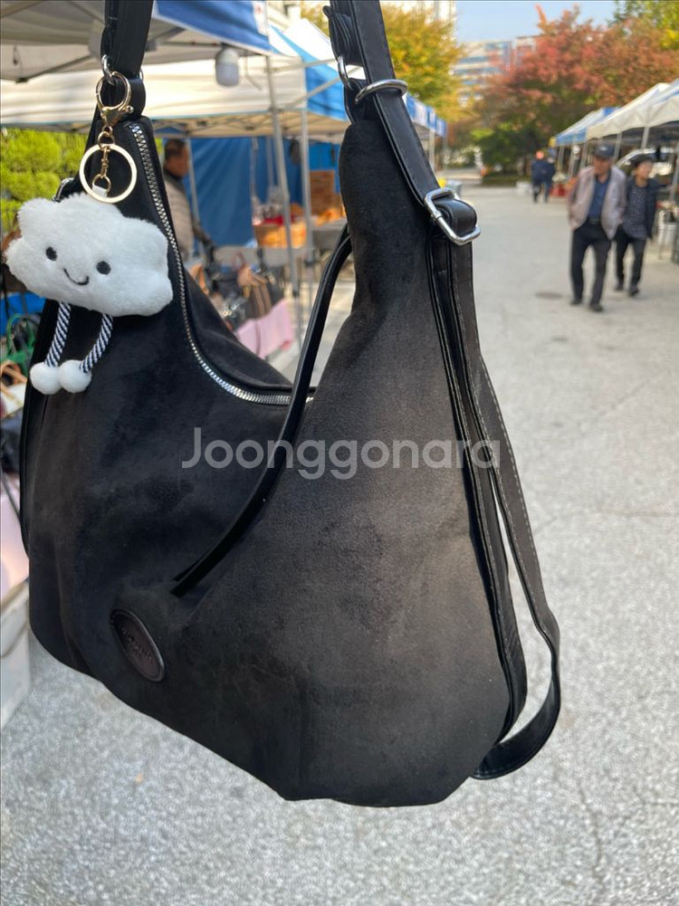 스웨이드 숄더백 (새상품)--3