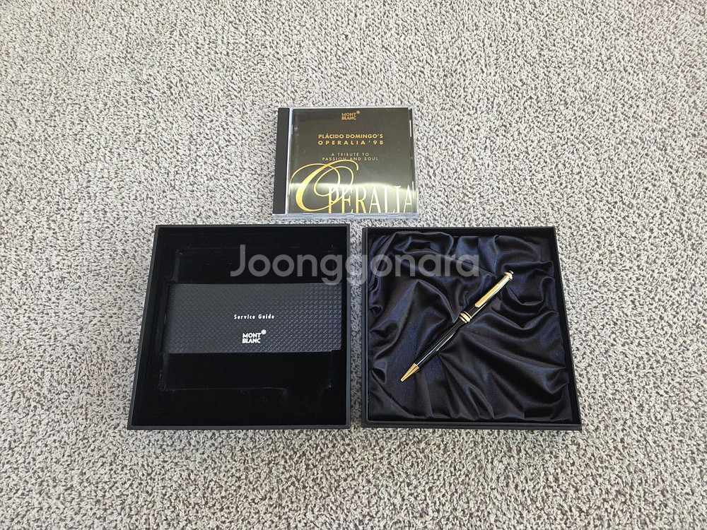 몽블랑 164 75주년 한정판 볼펜--0