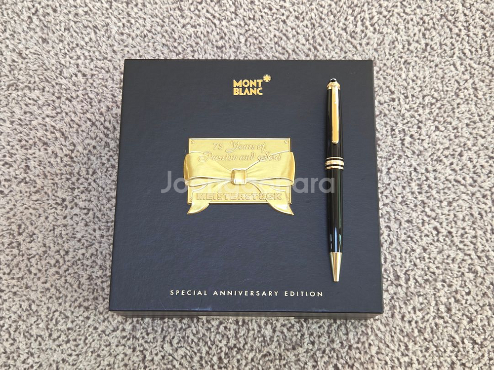몽블랑 164 75주년 한정판 볼펜--9