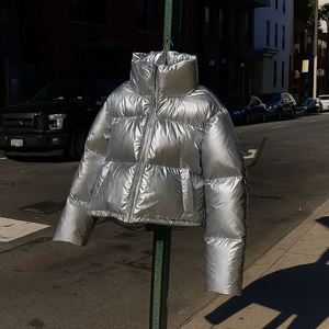 [새상품]브론 완판 프리미엄 구스패딩 실버