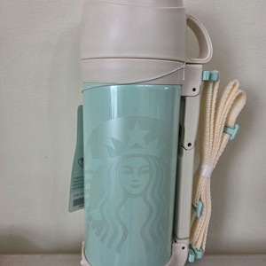 스타벅스 FFW 사이렌 민트 보온병.바주카포.1리터.