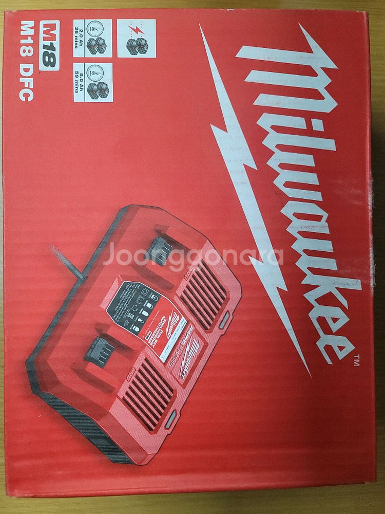 밀워키 듀얼고속충전기 M18DFC--0