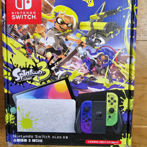 스위치 oled 스플래툰 에디션 풀박스