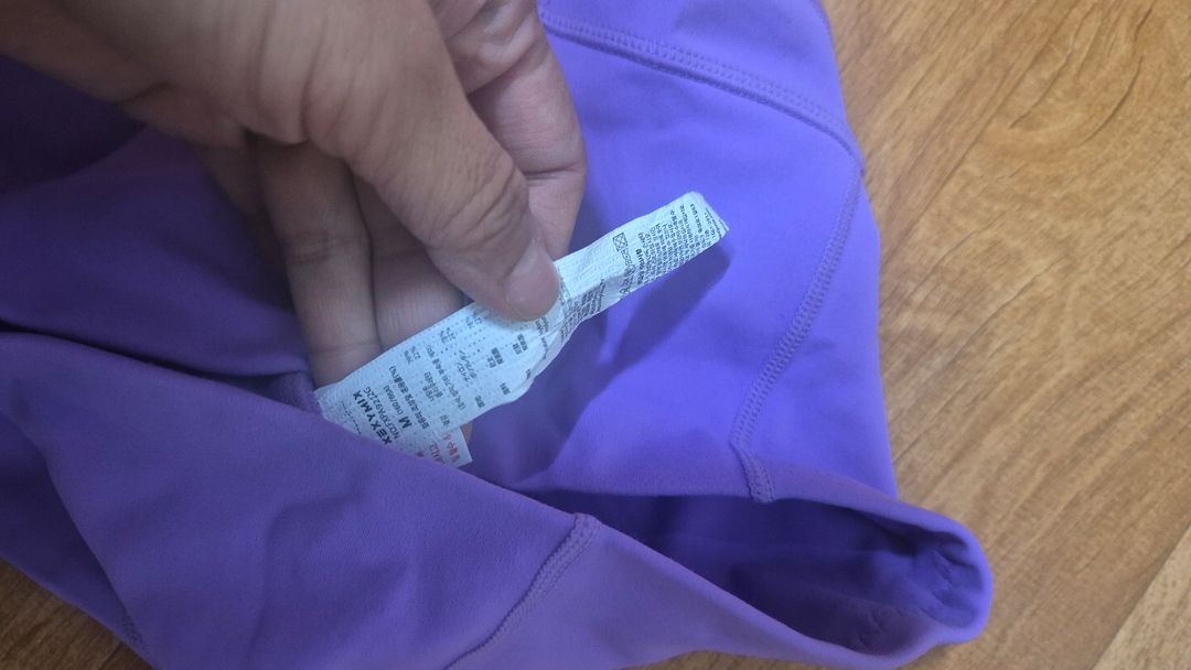 젝시믹스 블랙라벨 시그니처 360 하이레이어 레깅스 퍼플라일락 m 사이즈--3