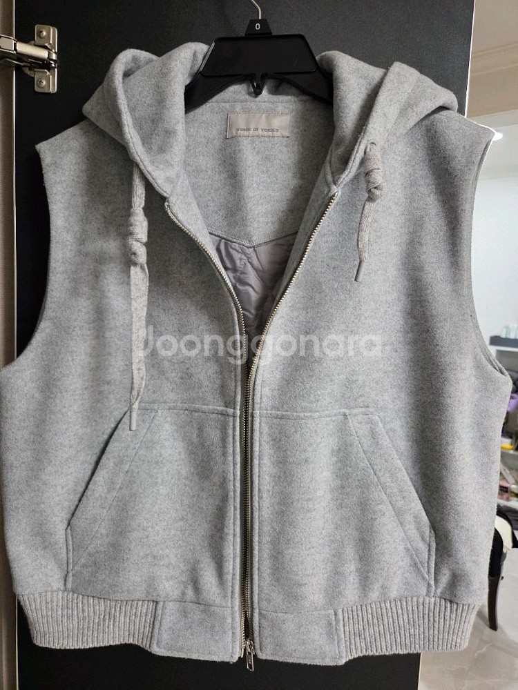 보브 후드 베스트 ㅡ정품 가격내림--2