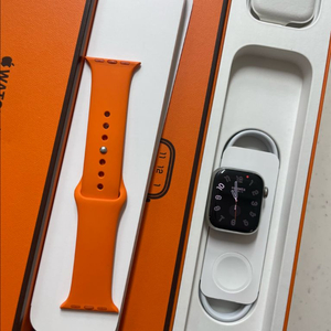 애플워치8에르메스 실버 41mm 신품급